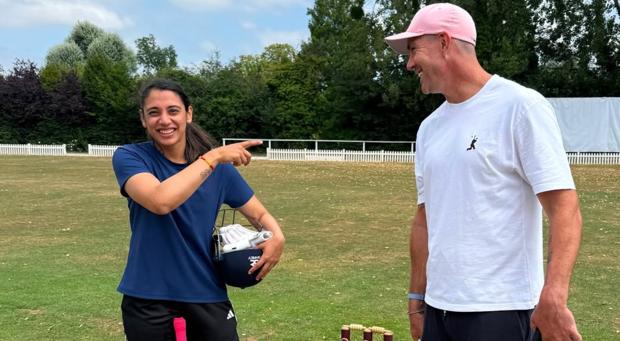 Smriti Mandhana Kevin Pietersen