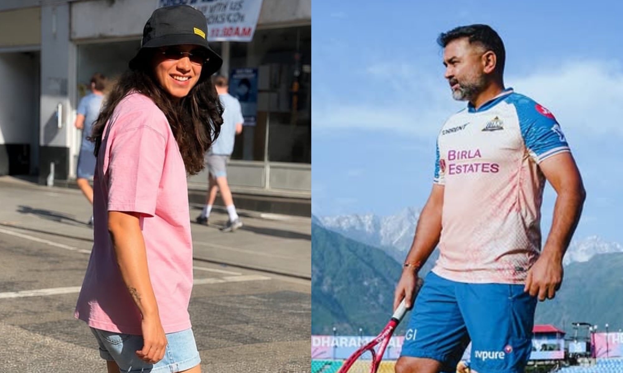 Smriti Mandhana and Parthiv Patel