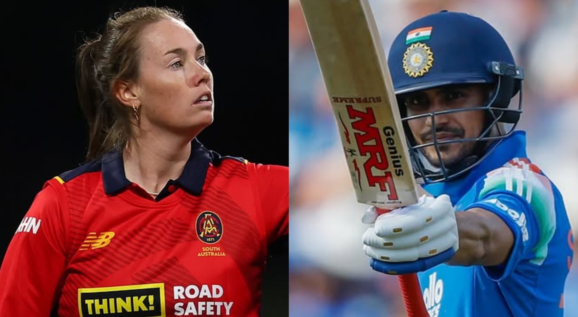 Amanda-Jade Wellington and Shubman Gill